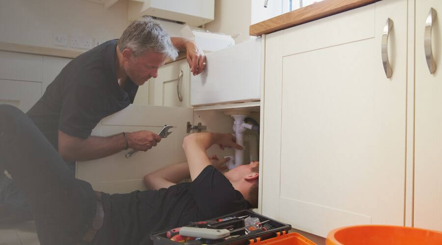 Professional burst pipe repair services in Yoder, IN